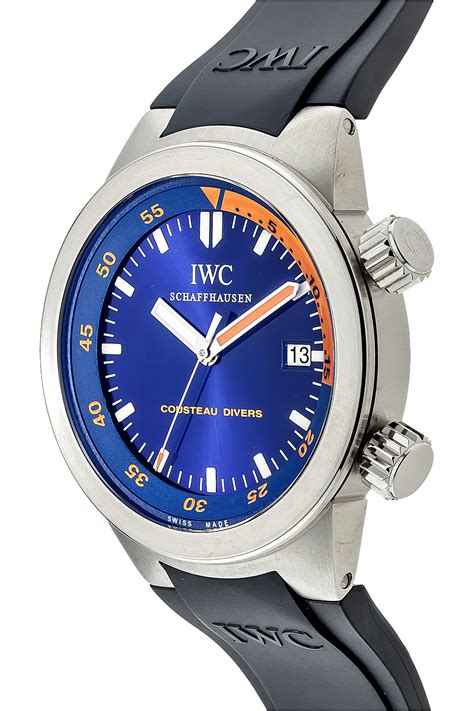 iwc cousteau diver for sale|pre owned IWC aquatimer.